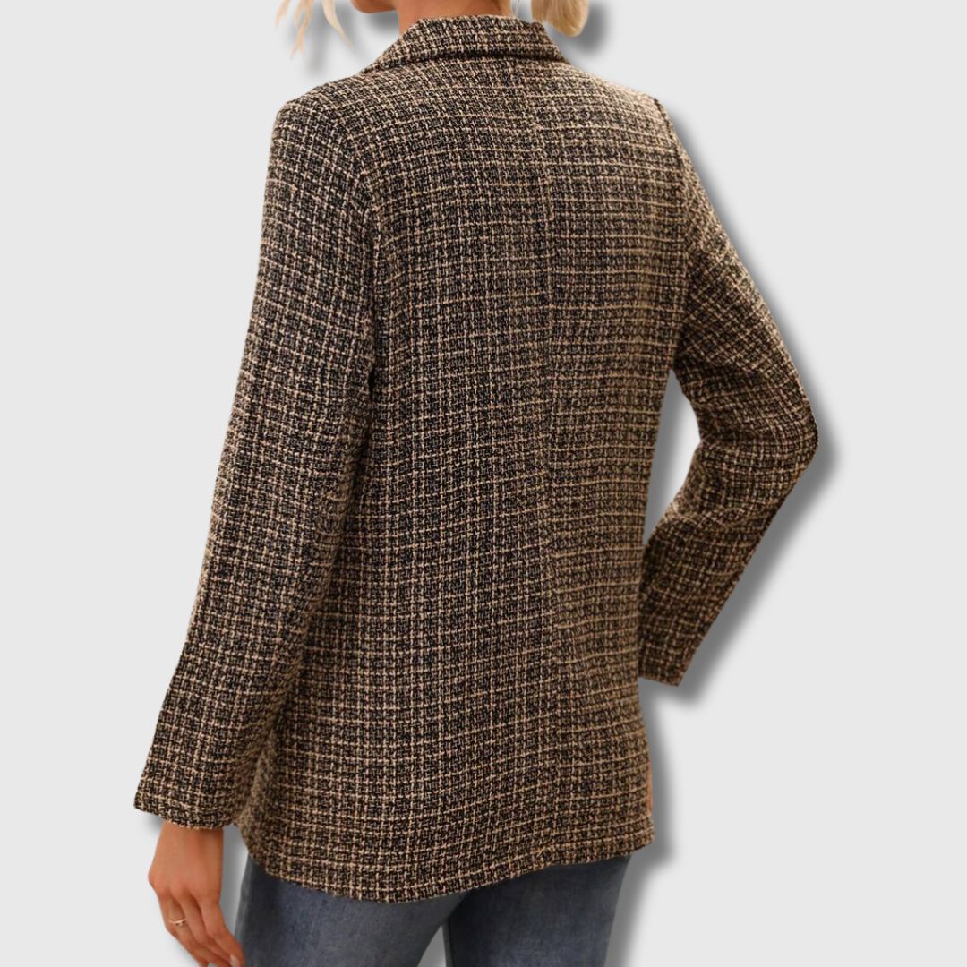 Sabine – Damenblazer Chic Tweed, Limitierte Edition