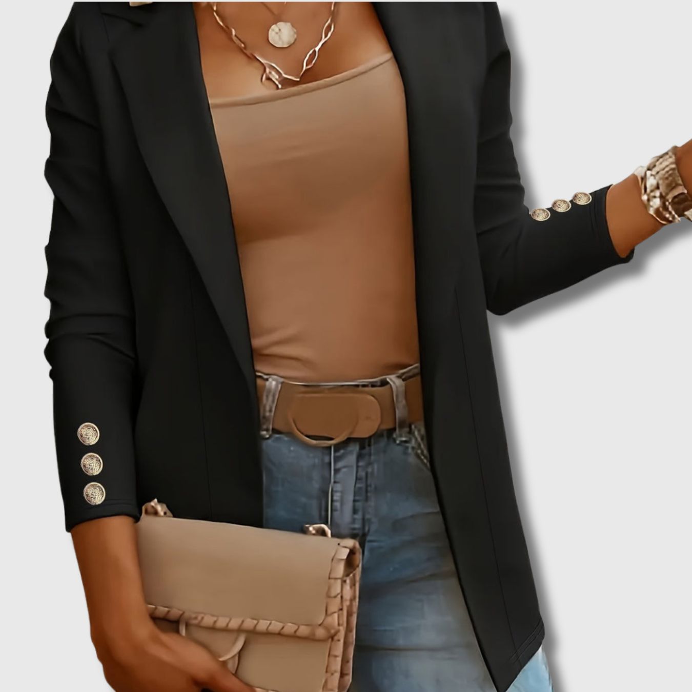 Noémie – Damenjacke Elegant Lang, Limitierte Edition