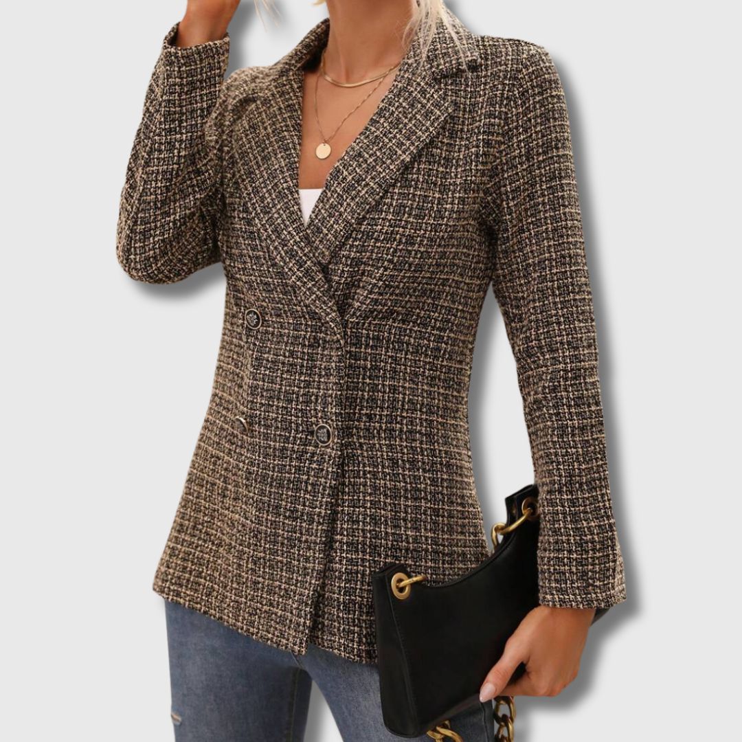 Sabine – Damenblazer Chic Tweed, Limitierte Edition