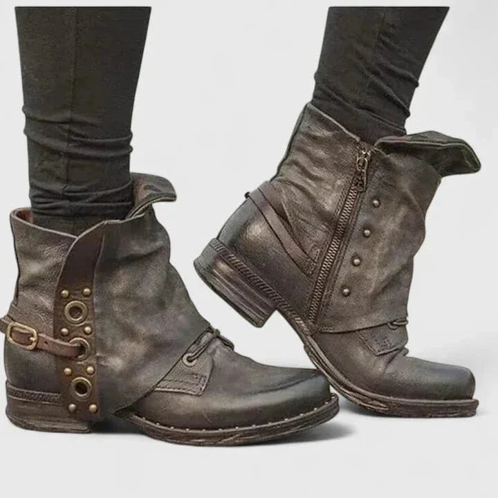 Savannah Nieten-Stiefeletten