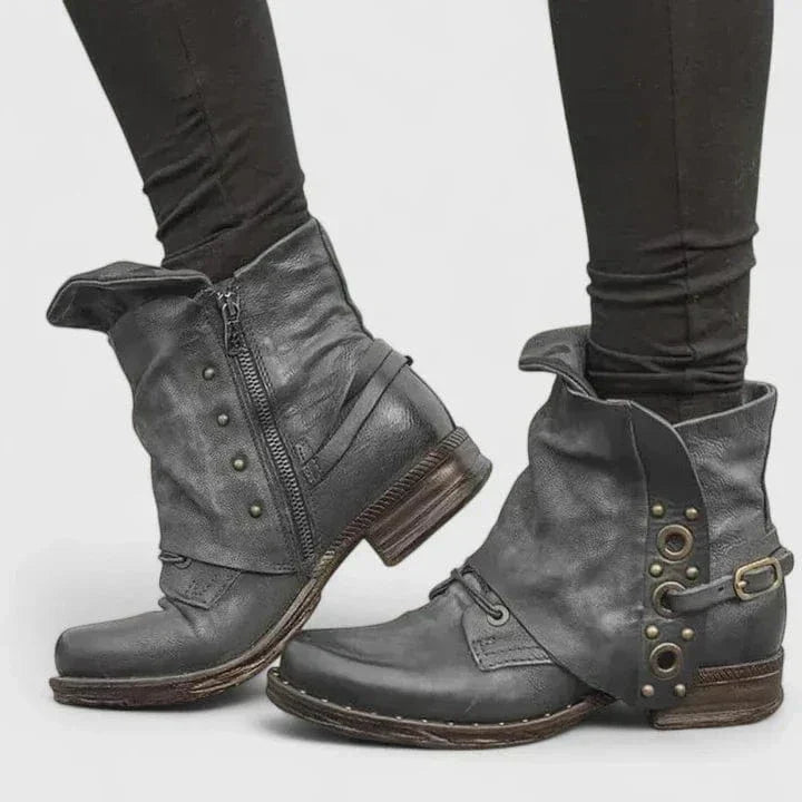 Savannah Nieten-Stiefeletten
