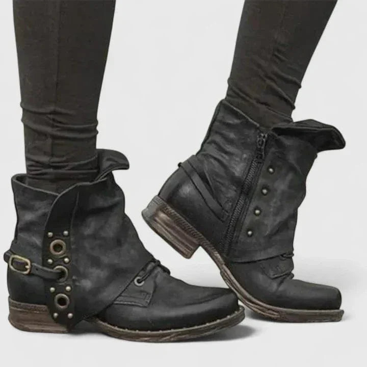 Savannah Nieten-Stiefeletten