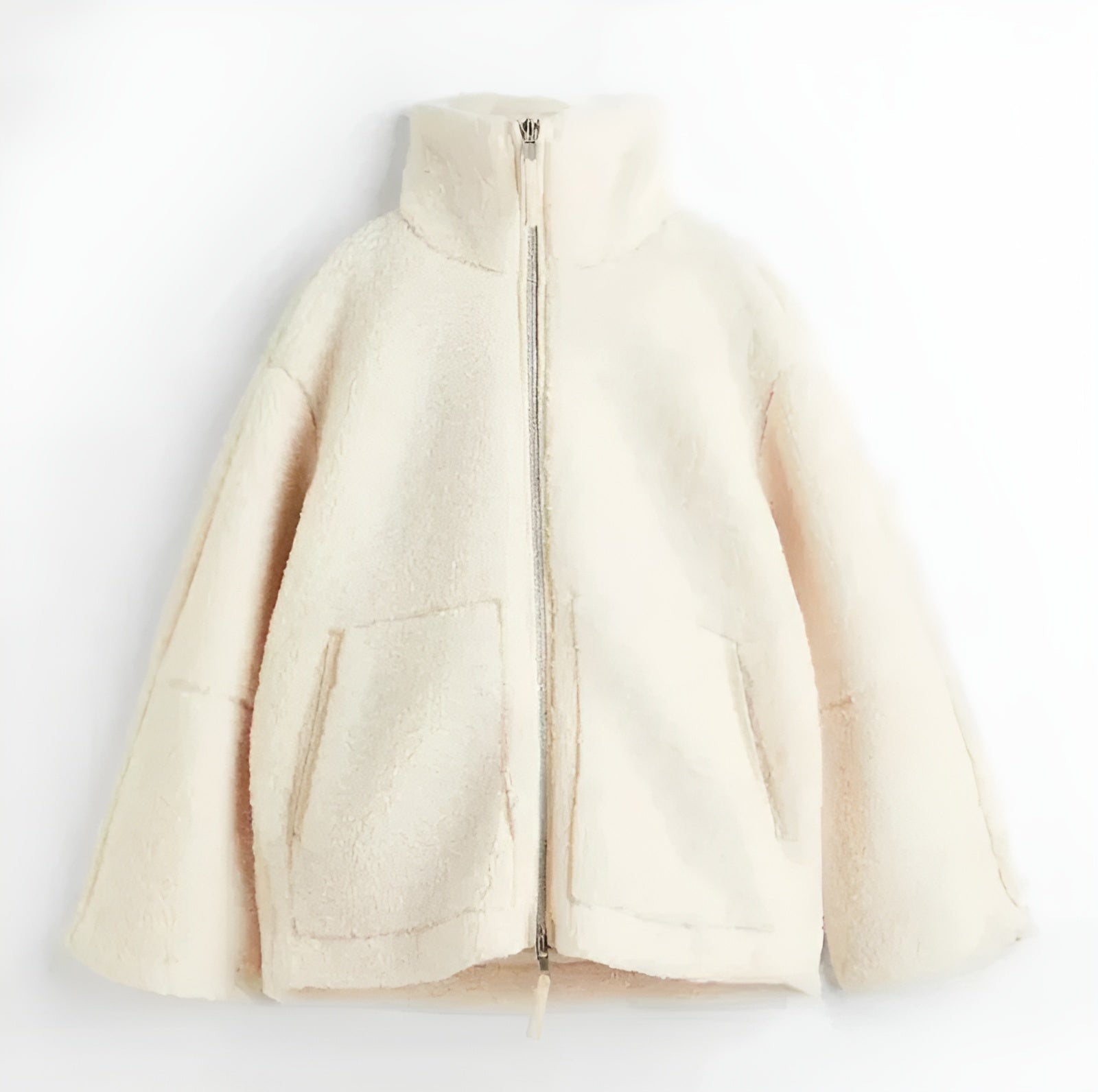 Keira – Weicher Teddy Mantel