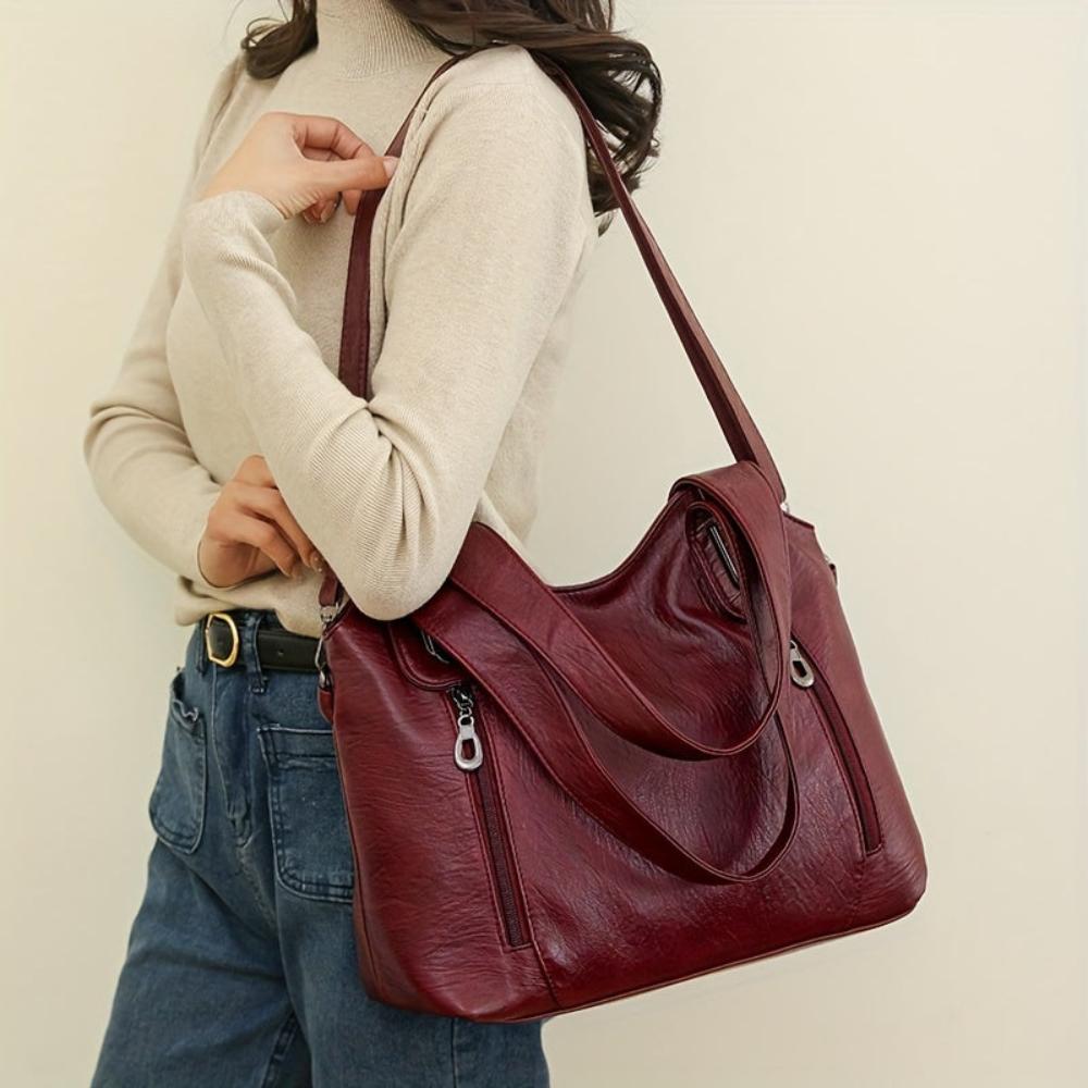Emma Tote – Zeitlose Schultertasche mit Anmut