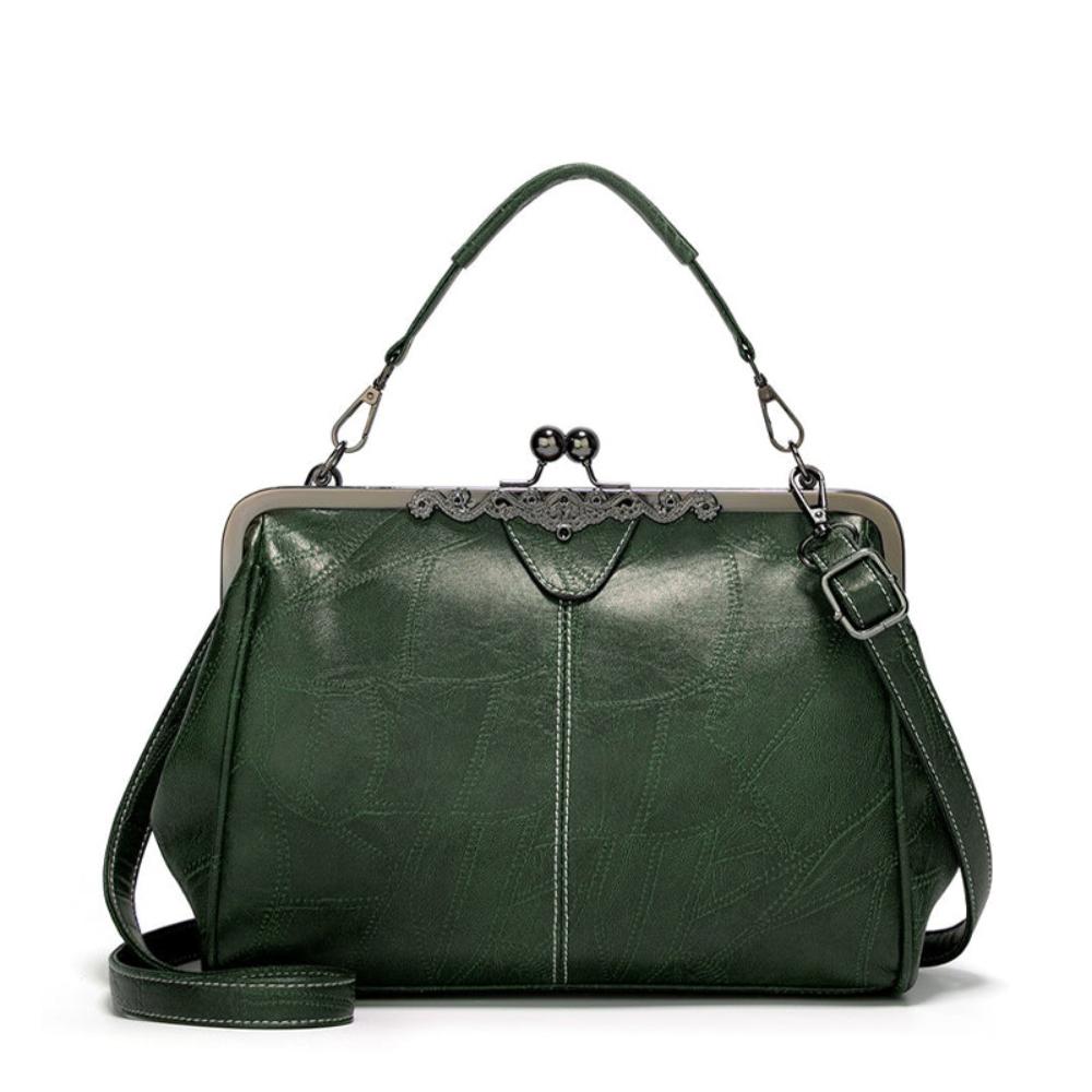 Kussverschluss-Handtasche – elegant