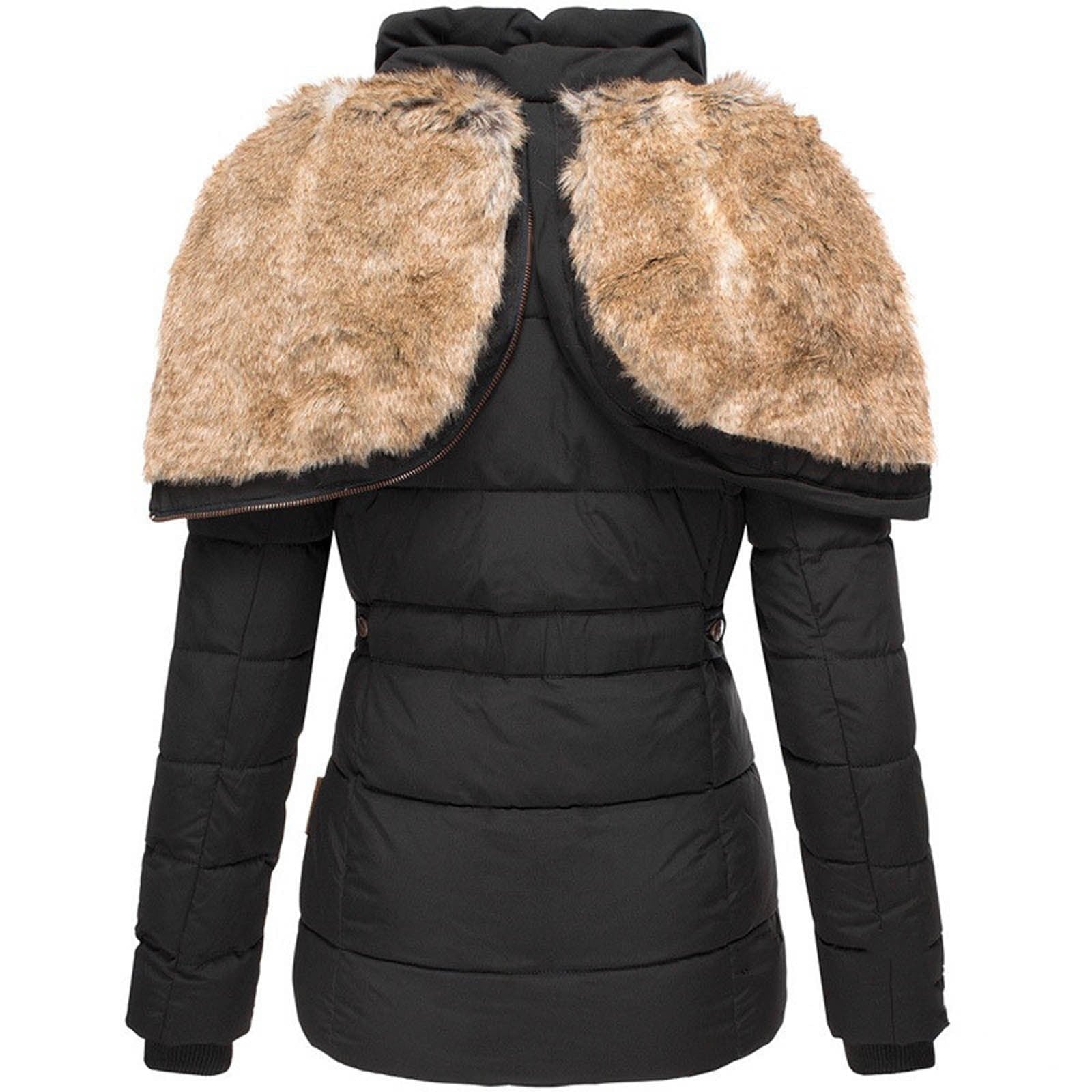 Grace – Bequeme, warme Winterjacke aus Fell